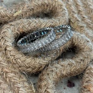 Swarovski stacking rings